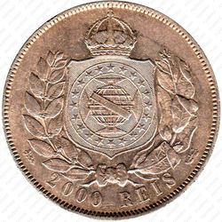 2000 рейсов 1868-1869 [Бразилия] - Реверс