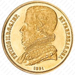 20000 рейсов 1849-1851 [Бразилия] - Аверс