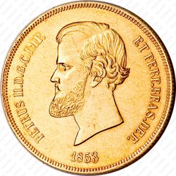 20000 рейсов 1853-1889 [Бразилия] - Аверс