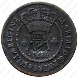 40 рейсов 1786-1796 [Бразилия] - Реверс