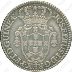 6 макуты 1762-1770 [Ангола] - Аверс