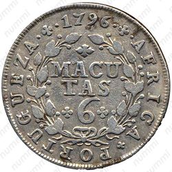 6 макуты 1784 [Ангола] - Реверс