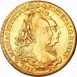 6400 рейсов 1777-1786 [Бразилия] - Аверс