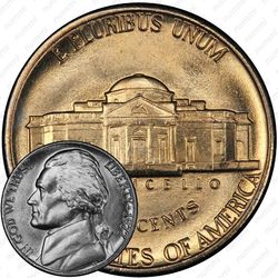 5 центов 1977, Томас Джефферсон