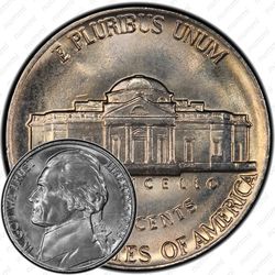5 центов 1983, Томас Джефферсон