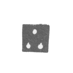 Городское клеймо Баку - 1899 - 1908 гг. - "Три золотых пламени", фото , изображение 2