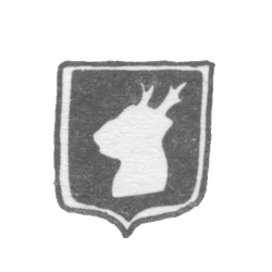 Городское клеймо Елгавы (Митава) 1855-1895 "Оленья голова", фото , изображение 2