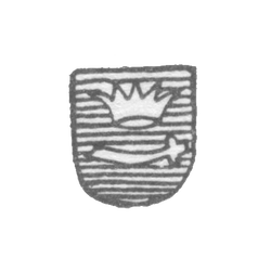 Городское клеймо Астрахани 1827 год "Корона с Мечом", фото 