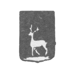 Городское клеймо Горький (Нижний Новгород) 1829 г. "Олень, идущий влево", фото , изображение 2