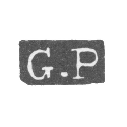 Клеймо мастера Петрель Густав Адольф - Ленинград - инициалы "G.P", фото , изображение 2