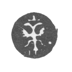 Городское клеймо Москвы 1700-1710 гг. "Двуглавый орел", фото , изображение 2