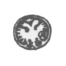 Городское клеймо Москвы 1721 г. "Двуглавый орел с цифрой 21", фото , изображение 2