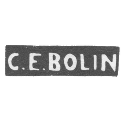 Торговый дом фабрики Болин - Москва - инициалы "C.E.BOLIN" - 1889-1916 гг., фото 