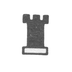 Городское клеймо Пайде 1810-1841 гг. "Городская башня", фото , изображение 2