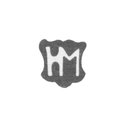 Клеймо мастера Мейер Хенрих - Рига - инициалы "HM" - 1654-1694 гг., фото , изображение 2