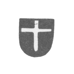 Городское клеймо Таллина 1751-1775 гг. "Крест", фото , изображение 2