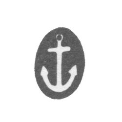 Городское клеймо Хапсала 1824 г. "Якорь", фото , изображение 2