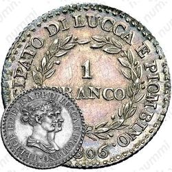 1 франк 1806