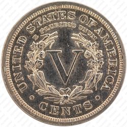 5 центов 1913, голова Свободы