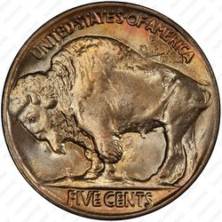 5 центов 1919, буффало