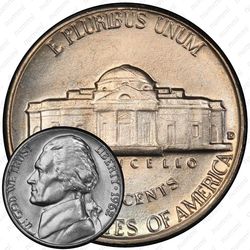 5 центов 1962, Томас Джефферсон