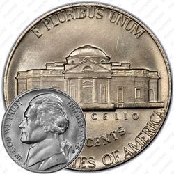 5 центов 1975, Томас Джефферсон