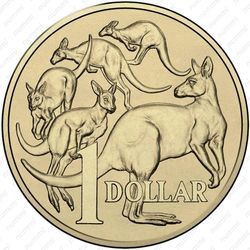 1 доллар 2016, 50 лет с момента перехода на десятичную систему