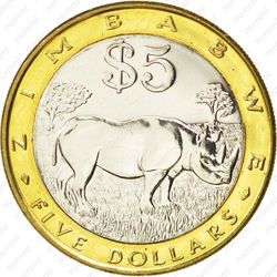 5 долларов 2002
