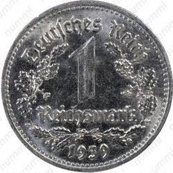 1 рейхсмарка 1939