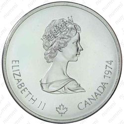 10 долларов 1974, храм Зевса