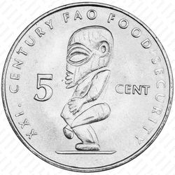 5 центов 2000, еда миру