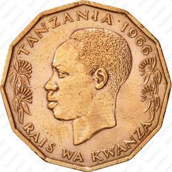 5 центов 1966, рыба-парусник