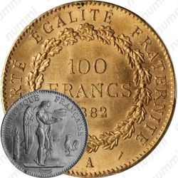 100 франков 1882