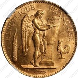 100 франков 1886