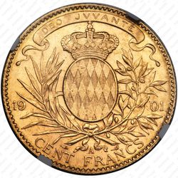 100 франков 1901