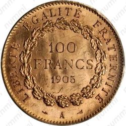 100 франков 1905