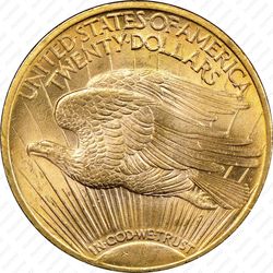 20 долларов 1922, двойной орёл