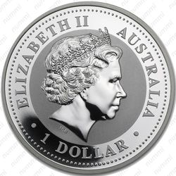 1 доллар 2007, год свиньи