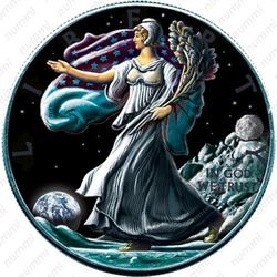 1 доллар 2016, Свобода на Луне