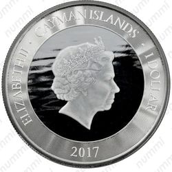 1 доллар 2017, марлин