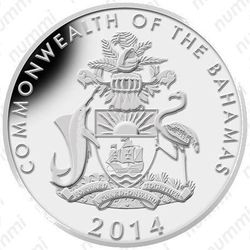 10 долларов 2014, вид из космоса