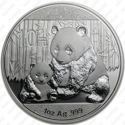 10 юаней 2012, панда