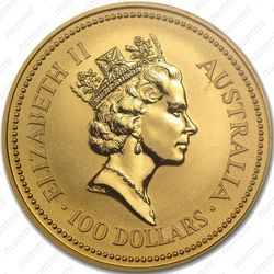 100 долларов 1993, кенгуру