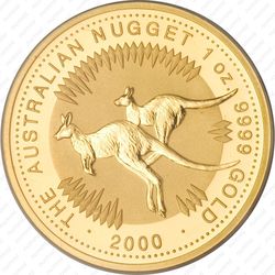 100 долларов 2000, кенгуру