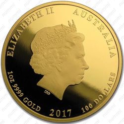 100 долларов 2017, год петуха