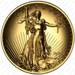 20 долларов 2009, двойной орёл - Аверс