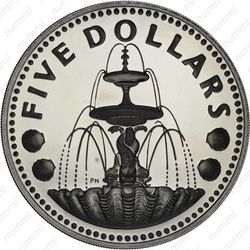 5 долларов 1974