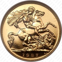 1/2 соверена 1937