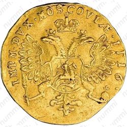 1 червонец 1716, надписи на латыни - Реверс