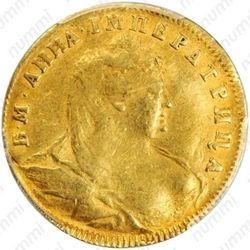 1 червонец 1739 - Аверс